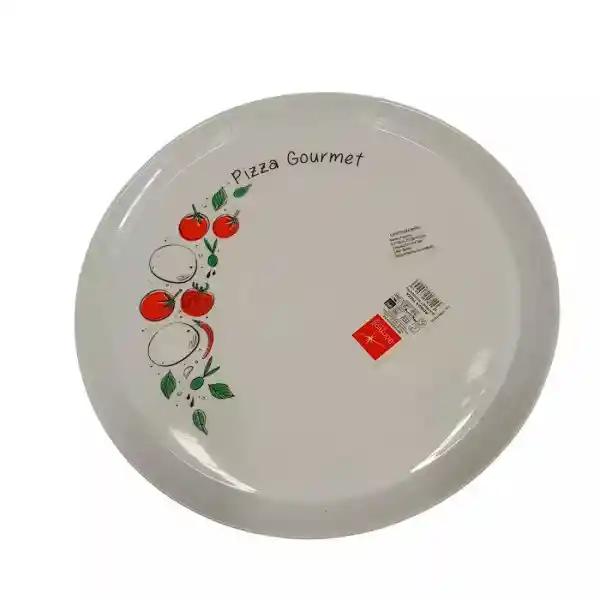Bormioli Rocco Plato Gran Gusto Blanco Vidrio 276925