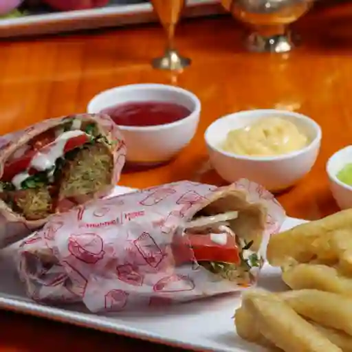 Combo shawarma 1 (papas + gaseosa)