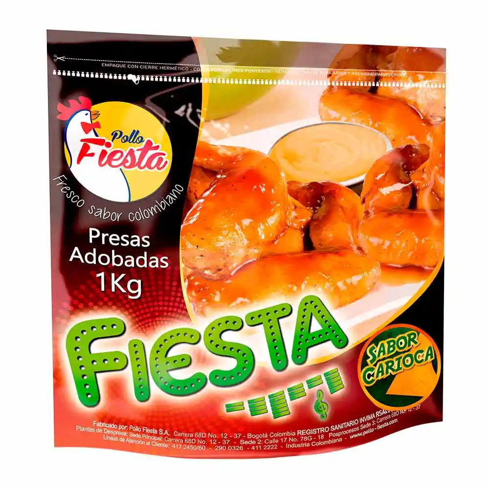 Pollo Fta Alas Adob Sabor Carioca