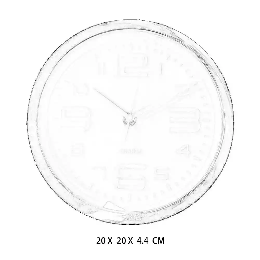 Reloj Manos Plata