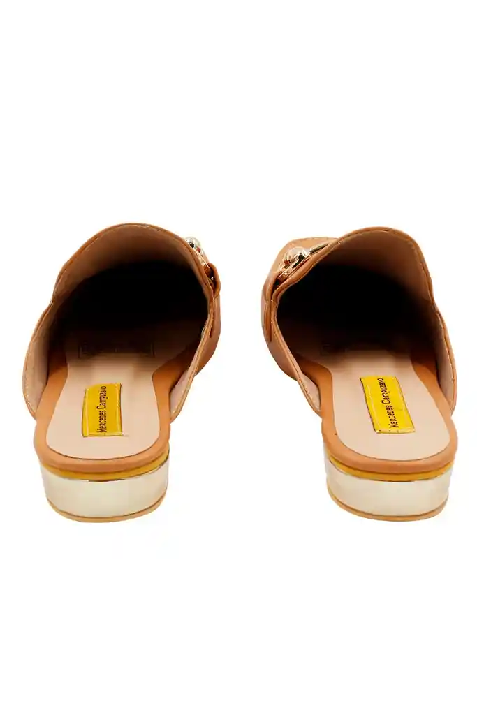 Zueco Plano Beige Chiara