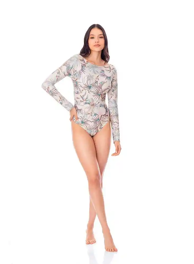 Vestido de Baño Entero M-verde