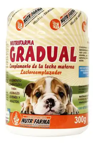 Gradual Complemento de Leche Materna para Cachorros