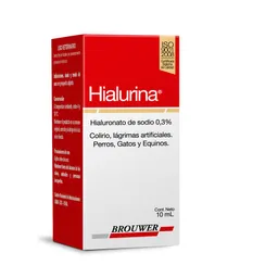 Hialurina Lágrimas para Caninos Felinos y Equinos (0.3 %)