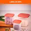 Set de 3 Recipientes Tradicionales Imusa 90 Años