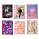 Cuaderno Norma 100 Hojas Linea Corrient Fem Surtido