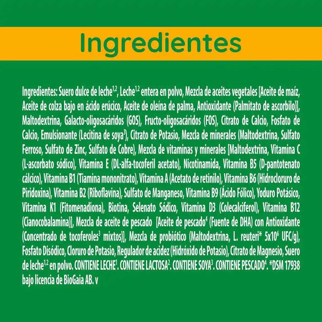 Fórmula infantil NESTOGENO Etapa 1 x 1400g