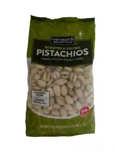 Members Selection Pistachos con Cáscara Tostados y Salados
