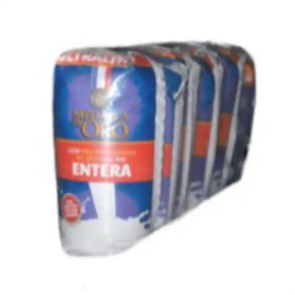 Leche Medalla de Oro Uht Entera X6 Unds