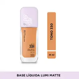 Base Líquida Maybelline SuperStay Lumi Matte 330