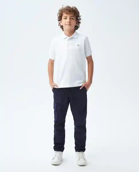 Polo M/c Duck Colors Blanco 0 Claro Talla 8 Niño Chevignon