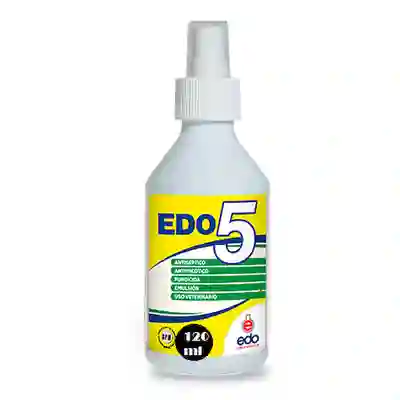 Edo 5 Desinfectante Antiséptico 120 mL