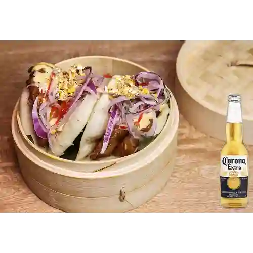 Combo Bao Afinado + Corona 350 ml