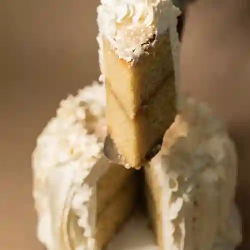 Porción Torta de Vainilla
