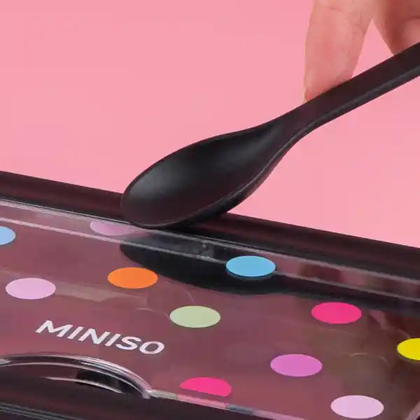 Contenedor Para Alimentos de Serie Negro Miniso