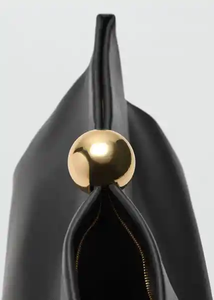 Bolso M Noah Negro Talla 99 Mujer Mango