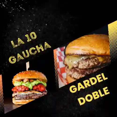 la 10 Gaucha + Gardel Doble + Papas