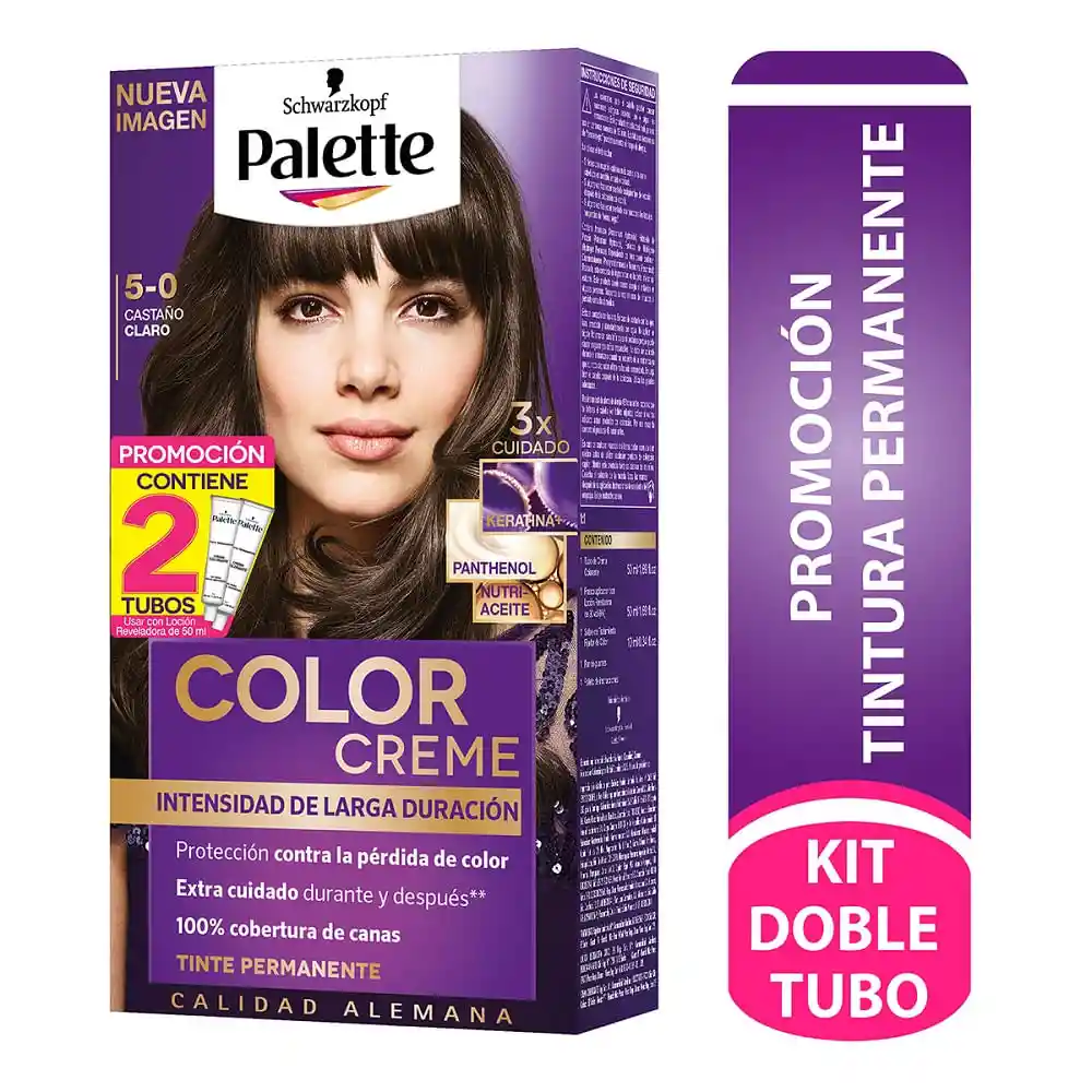 Palette Tinte Capilar Permanente