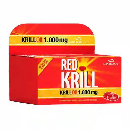 Red Krill Oil Suplemento Dietario  (1.000 mg)