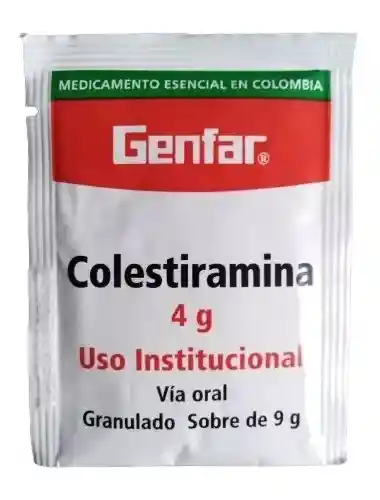 Genfar Colestiramina (4 g)