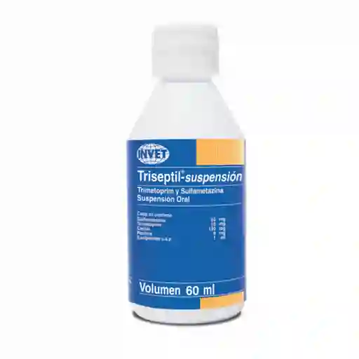 Triseptil Suspensión Uso Veterinario (60 mg / 10 mg)