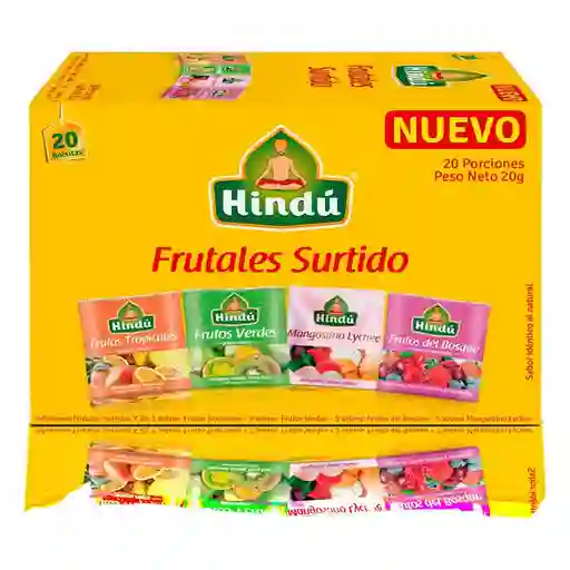 Infusiones Hindu Frutales Surtidas (20 Gr)