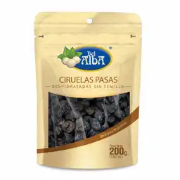 Del Alba Ciruela Pasa Deshidratadas sin Semilla