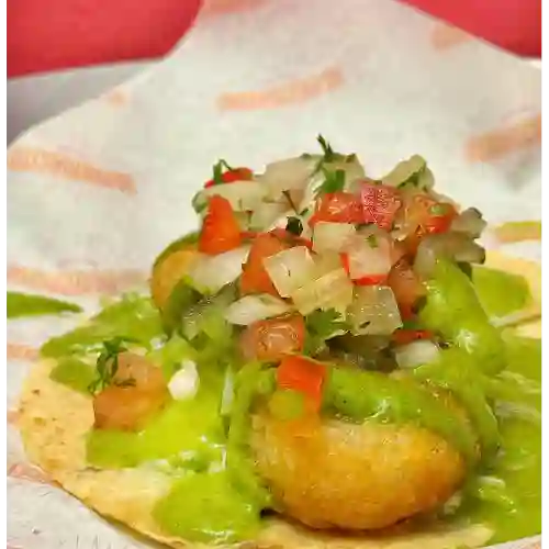 Tacos de Camarones Ensenada X3