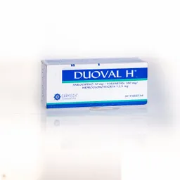 Duoval Scandinavia Pharma Ltda H 10 Mg 30 Tabletas
