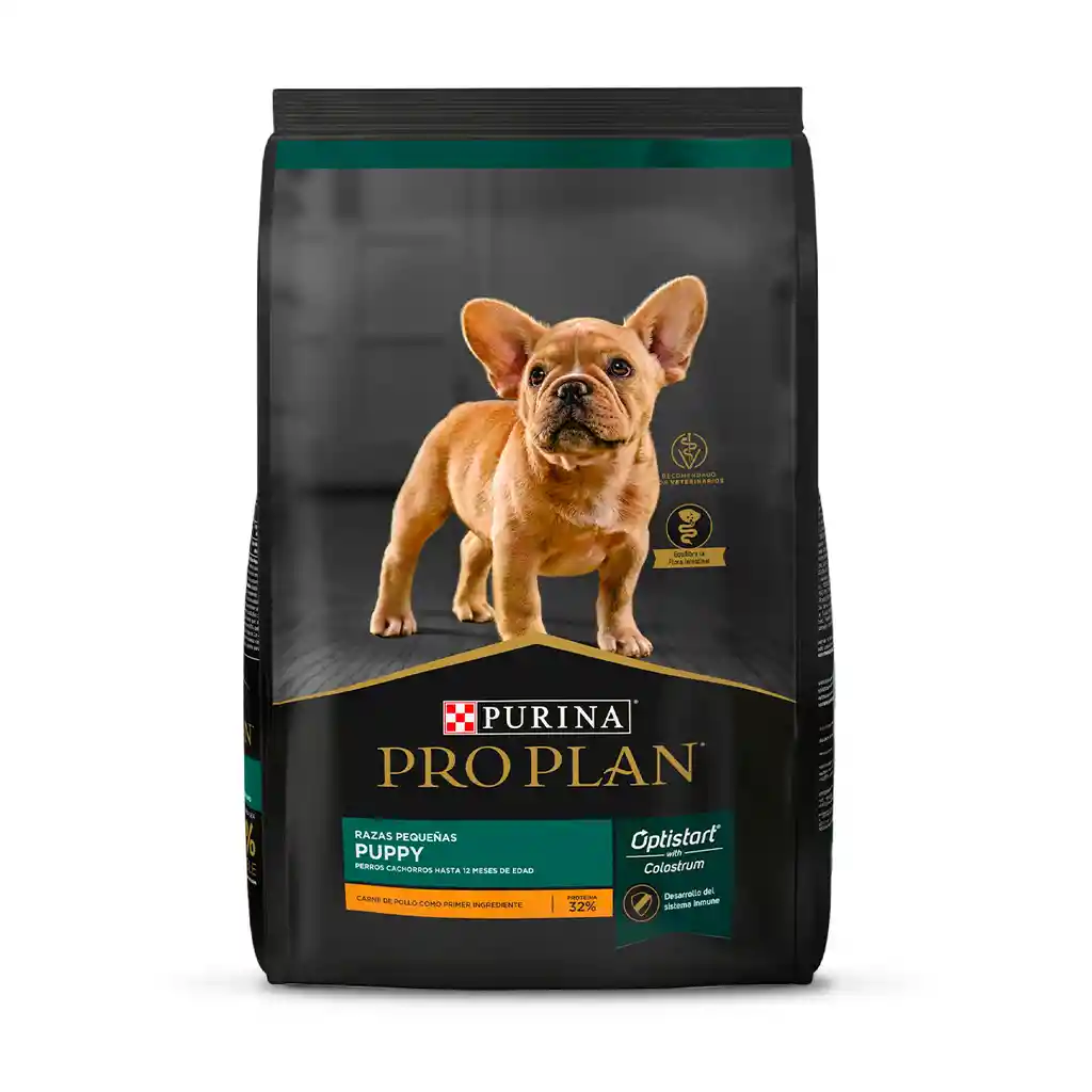 Comida para Perros cachorros razas pequeñas Purina Pro Plan x 1 kg