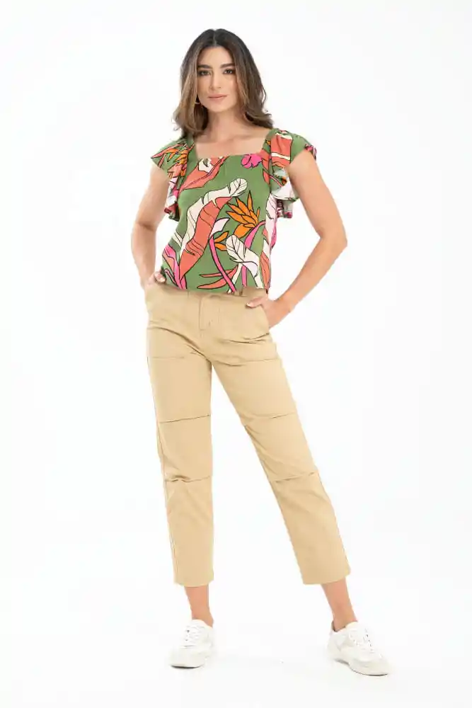 Pantalon Slouchy Drill