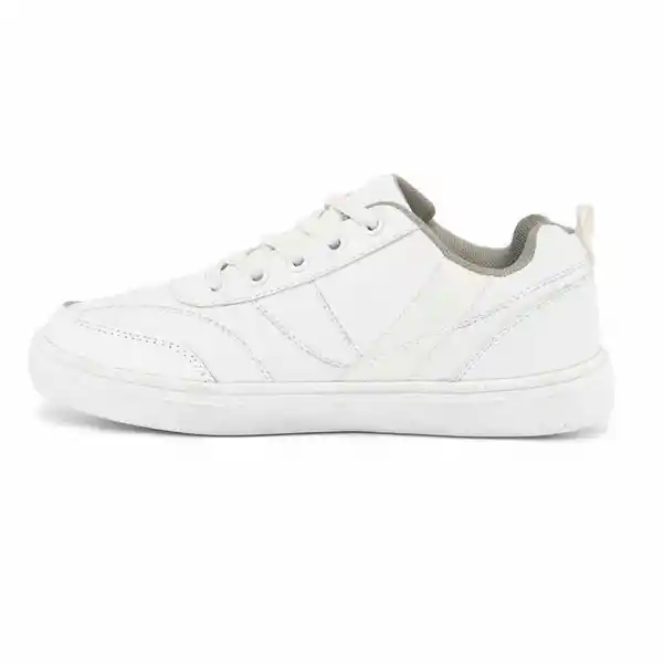 Los Gomosos Tenis Escolar School Break Unisex Blanco Talla 33