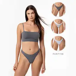 Panty Tipo Tanga en Seamles Femenino Trio Dax Gef Talla L