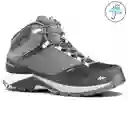 Quechua Botas Impermeables Senderismo Hombre Gris Talla 44