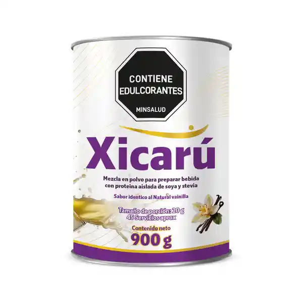 Xicaru Polvo Calcio Sabor Vainilla