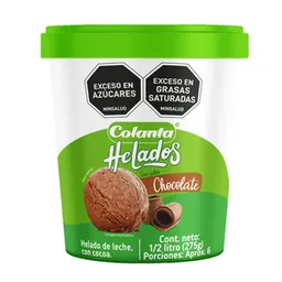 Helado Chocolate Colanta x 0.5 L