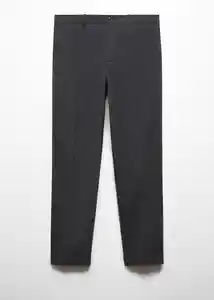 Pantalón Cupid Gris Oscuro Vigoré Talla 40 Hombre Mango