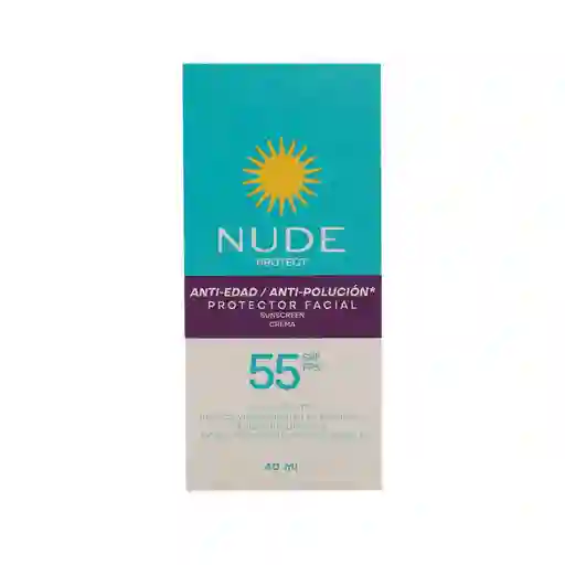 Nude Protector Solar Anti Edad Spf 55