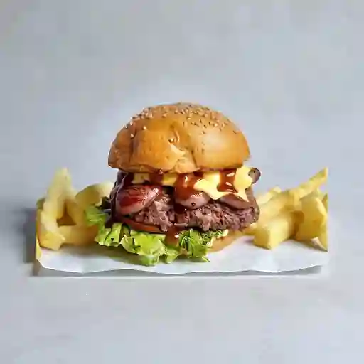 Combo hamburguesa de chorizo