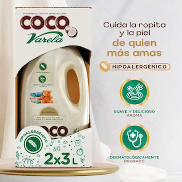 Coco Varela Detergente Liquido