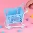 Organizador de Plástico Carro Azul Miniso