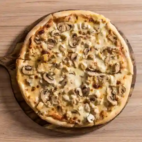 Pizza Pollo Champiñones