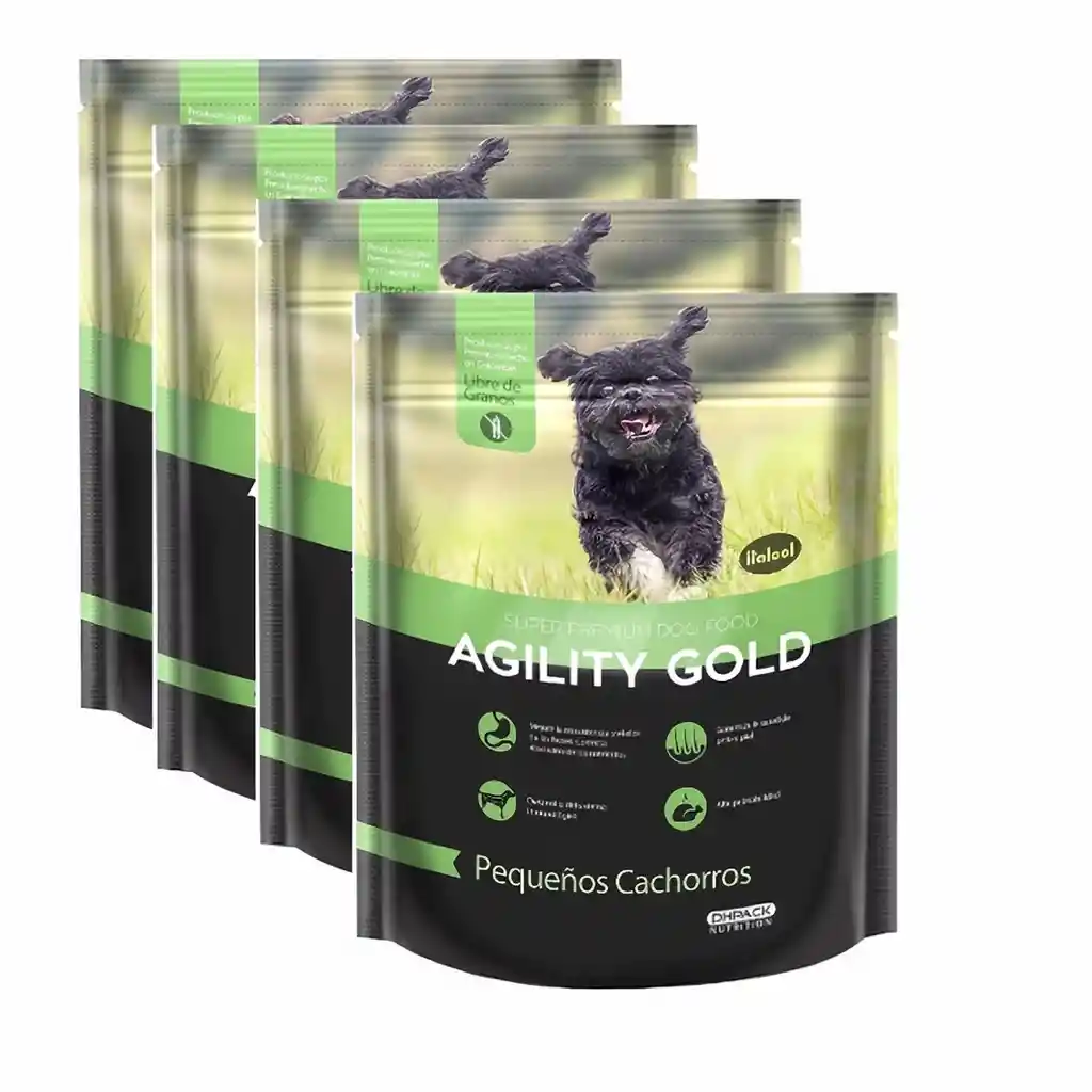 Agility Gold Alimento Para Perro Pequeños Cachorros 12 Kg