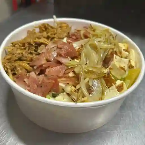 Salchipapa bandeja 1