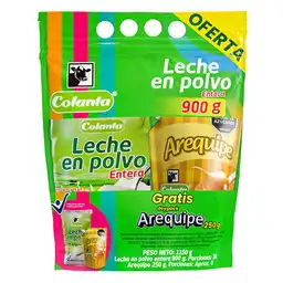 Colanta Leche Polvo Entera Arequipe 