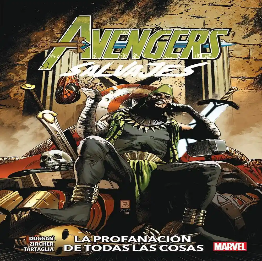 Comic Avengers Salvajes 5 Panini Iavsa005