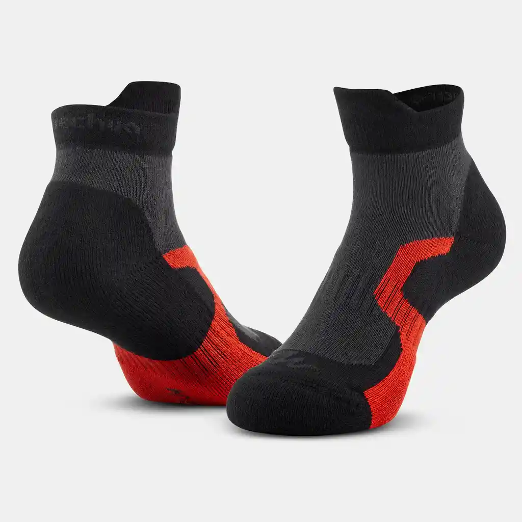 Medias de Senderismo Para Niños X 2 Pares Quechua Mh100 Negro