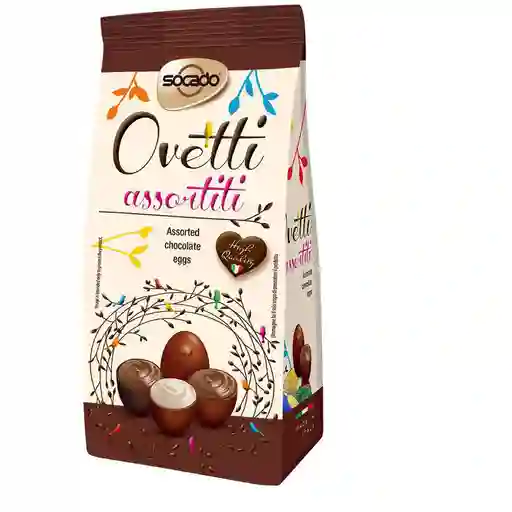 Chocolate Ovetti Assortiti Socado Marca Exclusiva