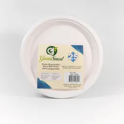 Plato Desechable 10 Compostab G Greensmart 777801