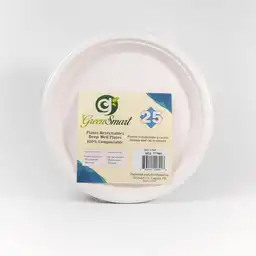 Plato Desechable 10 Compostab G Greensmart 777801